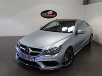 USED 2015 65 MERCEDES-BENZ E-CLASS 2.1 E220 BLUETEC AMG LINE 2d 174 BHP SAT NAV LEATHER CRUISE PAN ROOF