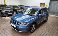 USED 2019 69 VOLKSWAGEN TIGUAN ALLSPACE 2.0 MATCH TDI 4MOTION DSG 5d 148 BHP 4WD 7 SEATS SAT NAV CRUISE CONTROL PARKING SENSORS 1 OWNER SERVICE HISTORY WARRANTY