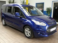 USED 2017 67 FORD GRAND TOURNEO CONNECT 1.5 TITANIUM TDCI 5d 118 BHP WAV WHEEL CHAIR ACCESS VEHICLE 3 SEATS PANORAMIC SUNROOF AIR CON CRUISE CONTROL PARKING SENSORS 1 OWNER SERVICE HISTORY