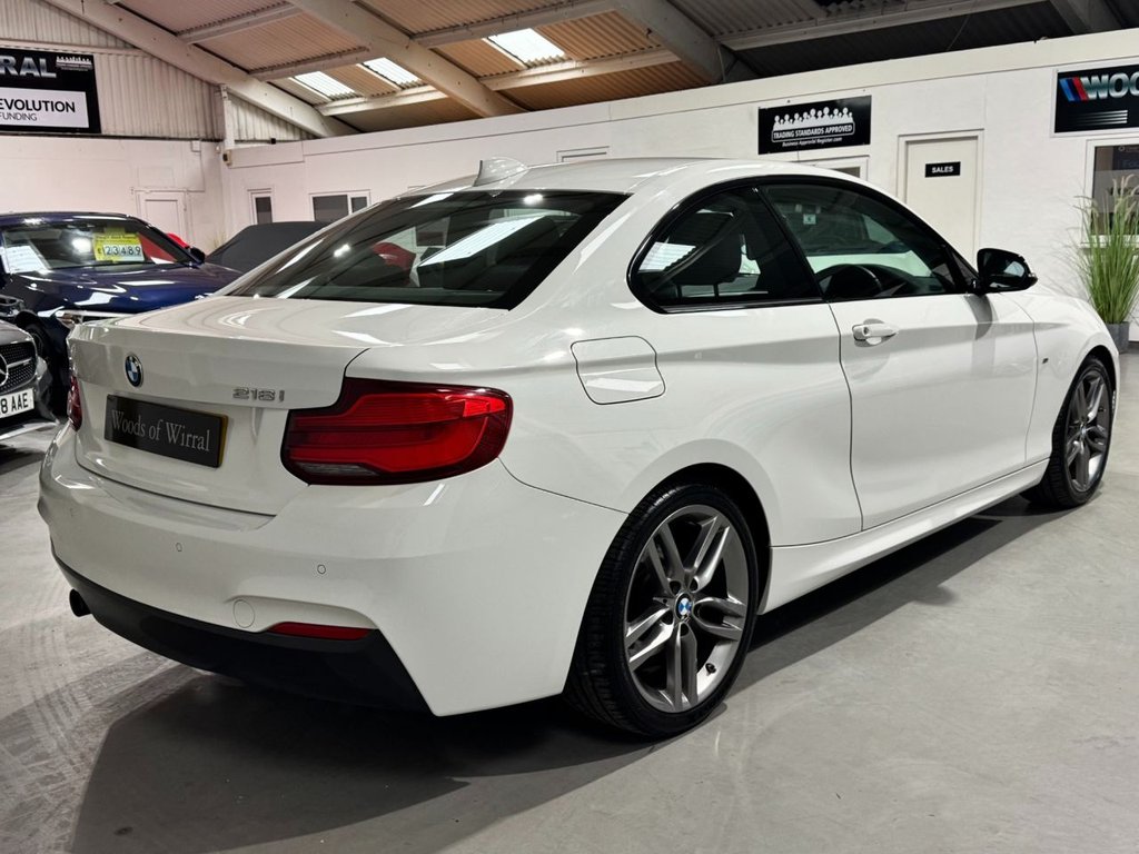 USED 2017 67 BMW 2 SERIES 1.5 218i M Sport Coupe 2dr Petrol Auto Euro 6 (s/s) (136 ps) Coupe