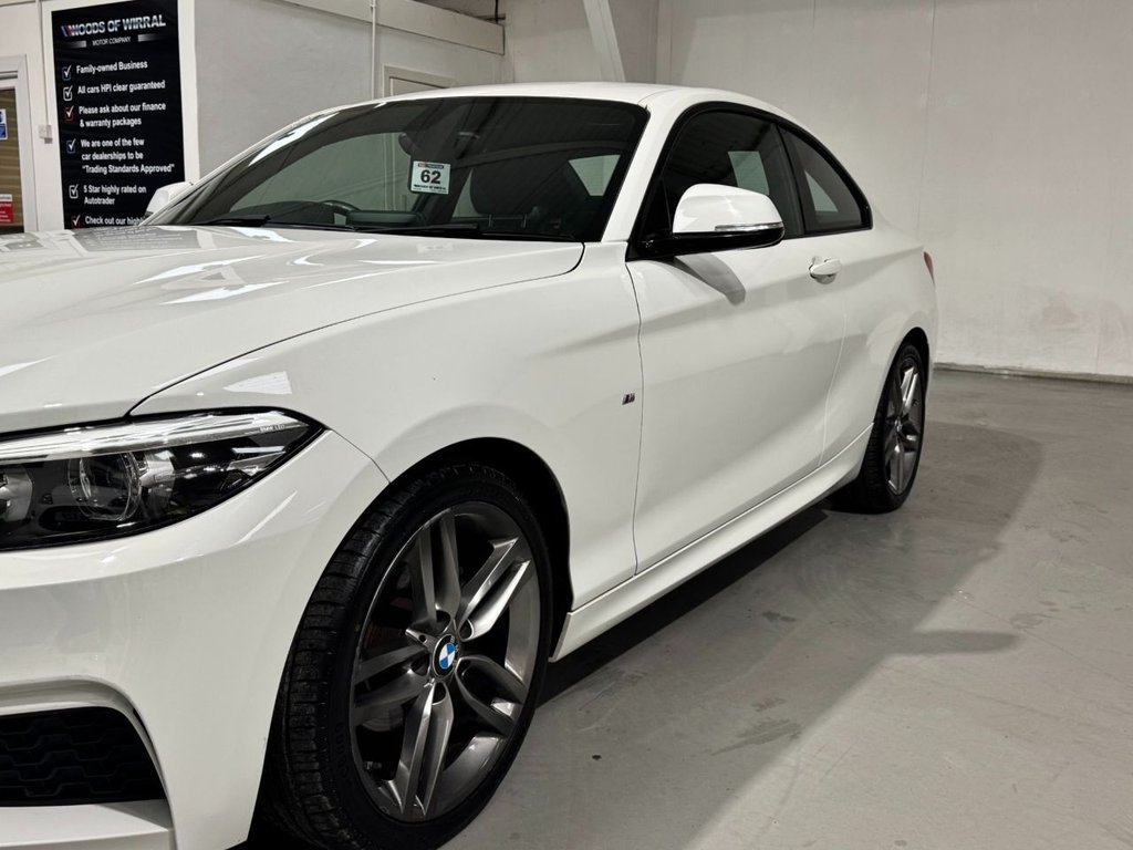 USED 2017 67 BMW 2 SERIES 1.5 218i M Sport Coupe 2dr Petrol Auto Euro 6 (s/s) (136 ps) Coupe