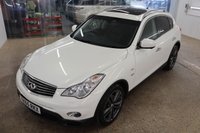 USED 2015 65 INFINITI QX50 3.0 GT PREMIUM D 5d 235 BHP SEVEN INFINITI SERVICES & FULLY LOADED SPEC