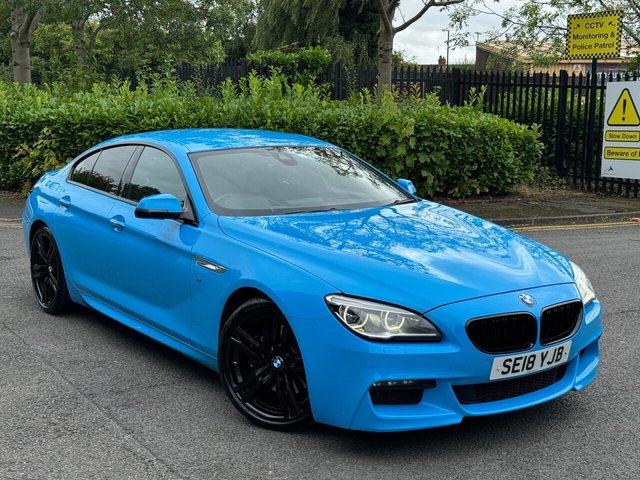 2018 18 BMW 6 Series 3.0 640D M SPORT GRAN COUPE 4d 309 BHP