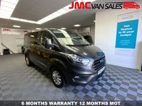 USED 2019 19 FORD TRANSIT CUSTOM 2.0 320 LIMITED CREW CAB DCIV L1 H1 130 BHP 6 MONTHS WARRANTY 12 MONTHS MOT