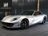 USED 2019 19 FERRARI 812 SUPERFAST 6.5 BCE 2d 789 BHP STUNNING ATELIER CAR (OVER &pound;82K OF OPTIONS) - MATTE ALLUMINIO PAINT WITH FULL PPF - MASSIVE SPEC - LOADS OF CARBON - FERRARI HISTORY - FERRARI WARRANTY - SERVICE PACK
