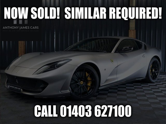 2019 19 Ferrari 812 Superfast 6.5 BCE 2d 789 BHP