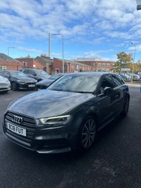 USED 2018 18 AUDI A3 1.0 SPORTBACK TFSI BLACK EDITION 5d 114 BHP 