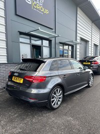 USED 2018 18 AUDI A3 1.0 SPORTBACK TFSI BLACK EDITION 5d 114 BHP 