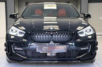USED 2021 21 BMW 1 SERIES 120D 2.0 XDRIVE M SPORT 5 DOOR M PRO PACK MAGMA LEATHER BODYKIT
