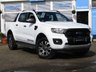 USED 2020 20 FORD RANGER 2.0 WILDTRAK ECOBLUE 210 BHP Finished in FROZEN WHITE with FULL HEATED LEATHER TRIM. This one of the best selling Pick Ups on the market today. Take a look at this today and you will see why many drivers would love to own a Ford Ranger. Features include Side Steps, Heated Leather, Sat Nav, DAB Radio, Rear Camera, Alloys, B/Tooth and much more. Dealer serviced at 10 miles, 12144 miles, 39448 miles, 51009 miles, 63978 miles and at 76351 miles.