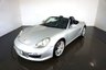 USED 2009 59 PORSCHE BOXSTER 3.4 24V S 2d 310 BHP-2 FORMER KEEPERS-LAST KEEPER OVER 11 YEARS-FINISHED IN ARTIC SILVER METALLIC-HEATED OCEAN BLUE LEATHER UPHOLSTERY-6 SPEED MANUAL-MFSW-19