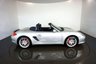 USED 2009 59 PORSCHE BOXSTER 3.4 24V S 2d 310 BHP-2 FORMER KEEPERS-LAST KEEPER OVER 11 YEARS-FINISHED IN ARTIC SILVER METALLIC-HEATED OCEAN BLUE LEATHER UPHOLSTERY-6 SPEED MANUAL-MFSW-19