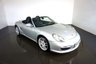 USED 2009 59 PORSCHE BOXSTER 3.4 24V S 2d 310 BHP-2 FORMER KEEPERS-LAST KEEPER OVER 11 YEARS-FINISHED IN ARTIC SILVER METALLIC-HEATED OCEAN BLUE LEATHER UPHOLSTERY-6 SPEED MANUAL-MFSW-19