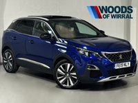 USED 2019 19 PEUGEOT 3008 1.5 BLUEHDI S/S GT LINE PREMIUM 5d 129 BHP 19" ALLOYS+PAN ROOF+REAR CAM
