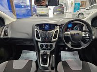 USED 2013 63 FORD FOCUS 1.6 TDCi Zetec S Hatchback 5dr Diesel Manual Euro 5 (s/s) (115 ps) DAB Digital Radio, Bluetooth, &pound;20 Yearly Tax, Air Conditioning