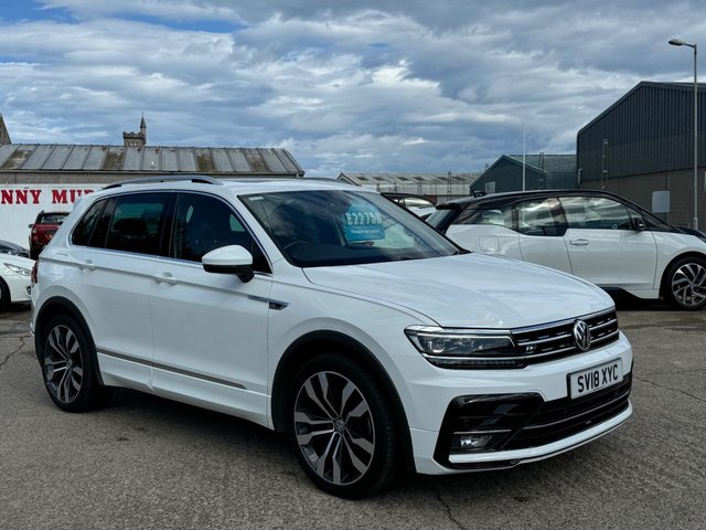 2018 18 Volkswagen Tiguan 2.0 R LINE TSI BMT 4MOTION DSG 5d 177 BHP