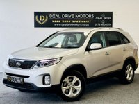 USED 2014 14 KIA SORENTO 2.2 CRDI KX-2 SAT NAV 5d 194 BHP SATNAV REV CAM HEATED SEATS