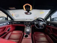USED 2014 64 PORSCHE PANAMERA 3.0 D V6 TIPTRONIC 5d 300 BHP RED LEATHER INTERIOR