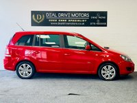 USED 2013 13 VAUXHALL ZAFIRA 1.6 DESIGN 5d 113 BHP HEATED SEATS