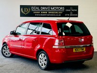 USED 2013 13 VAUXHALL ZAFIRA 1.6 DESIGN 5d 113 BHP HEATED SEATS