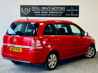 USED 2013 13 VAUXHALL ZAFIRA 1.6 DESIGN 5d 113 BHP HEATED SEATS