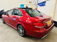 USED 2014 14 MERCEDES-BENZ E-CLASS 2.1 E220 CDi AMG SPORT AUTOMATIC PANORAMIC 4 DOOR 168 BHP PANORAMIC SUNROOF