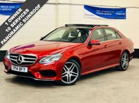 USED 2014 14 MERCEDES-BENZ E-CLASS 2.1 E220 CDi AMG SPORT AUTOMATIC PANORAMIC 4 DOOR 168 BHP PANORAMIC SUNROOF