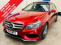 USED 2014 14 MERCEDES-BENZ E-CLASS 2.1 E220 CDi AMG SPORT AUTOMATIC PANORAMIC 4 DOOR 168 BHP PANORAMIC SUNROOF