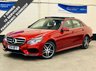 USED 2014 14 MERCEDES-BENZ E-CLASS 2.1 E220 CDi AMG SPORT AUTOMATIC PANORAMIC 4 DOOR 168 BHP PANORAMIC SUNROOF
