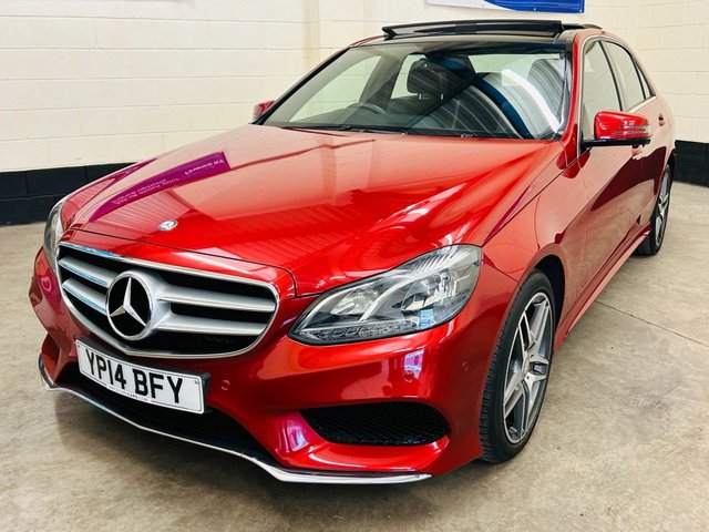 2014 14 Mercedes-Benz E-Class 2.1 E220 CDi AMG SPORT AUTOMATIC PANORAMIC 4 DOOR 168 BHP