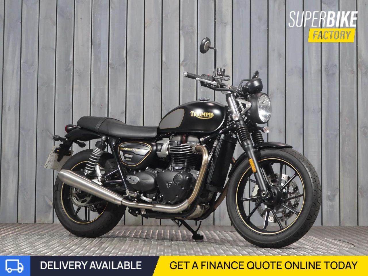 Triumph 2021 Se Bike 2021 TRIUMPH STREET TWIN BLACK With 2172