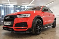 USED 2017 67 AUDI Q3 2.0 TDI QUATTRO BLACK EDITION 5d 148 BHP FULLY LOADED WITH LOTS OF EXTRAS