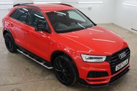 USED 2017 67 AUDI Q3 2.0 TDI QUATTRO BLACK EDITION 5d 148 BHP FULLY LOADED WITH LOTS OF EXTRAS