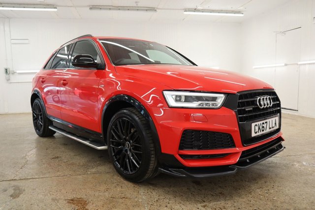 2017 67 Audi Q3 2.0 TDI QUATTRO BLACK EDITION 5d 148 BHP