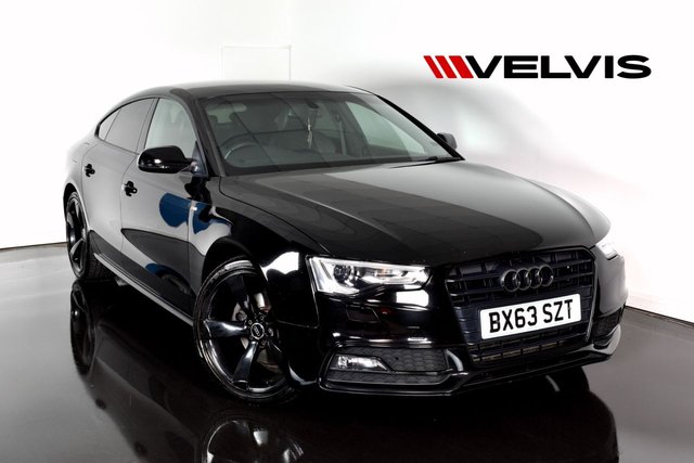 2013 63 Audi A5 2.0 SPORTBACK TDI BLACK EDITION S/S 5d 175 BHP