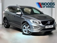 USED 2016 16 VOLVO XC60 2.0 D4 R-DESIGN LUX NAV 5d 188 BHP WINTER PACK+BENDING LIGHTS+NAV