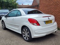USED 2014 14 PEUGEOT 207 1.6 CC ROLAND GARROS 2d 120 BHP 
