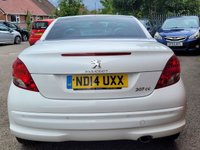 USED 2014 14 PEUGEOT 207 1.6 CC ROLAND GARROS 2d 120 BHP 