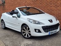 USED 2014 14 PEUGEOT 207 1.6 CC ROLAND GARROS 2d 120 BHP 