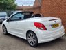 USED 2014 14 PEUGEOT 207 1.6 CC ROLAND GARROS 2d 120 BHP 