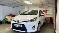 USED 2014 14 TOYOTA YARIS 1.5 HYBRID ICON PLUS 5d 61 BHP LOW RATE FINANCE AVAILABLE + RAC PLATINUM WARRANTY INCLUDED