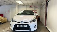 USED 2014 14 TOYOTA YARIS 1.5 HYBRID ICON PLUS 5d 61 BHP LOW RATE FINANCE AVAILABLE + RAC PLATINUM WARRANTY INCLUDED