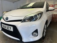 USED 2014 14 TOYOTA YARIS 1.5 HYBRID ICON PLUS 5d 61 BHP LOW RATE FINANCE AVAILABLE + RAC PLATINUM WARRANTY INCLUDED