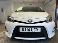 USED 2014 14 TOYOTA YARIS 1.5 HYBRID ICON PLUS 5d 61 BHP LOW RATE FINANCE AVAILABLE + RAC PLATINUM WARRANTY INCLUDED