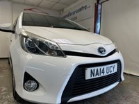 USED 2014 14 TOYOTA YARIS 1.5 HYBRID ICON PLUS 5d 61 BHP LOW RATE FINANCE AVAILABLE + RAC PLATINUM WARRANTY INCLUDED