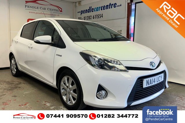 2014 14 Toyota Yaris 1.5 HYBRID ICON PLUS 5d 61 BHP