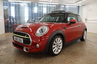 USED 2016 16 MINI HATCH COOPER 2.0 COOPER S 3d 189 BHP CHILI PACK WITH CHROME FEATURES. VERY LOW MILEAG, STUNNING CONDITION