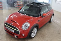 USED 2016 16 MINI HATCH COOPER 2.0 COOPER S 3d 189 BHP CHILI PACK WITH CHROME FEATURES. VERY LOW MILEAG, STUNNING CONDITION