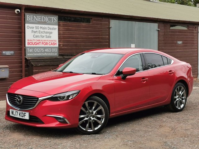 2017 17 Mazda 6 2.2 D SPORT NAV 4d 173 BHP
