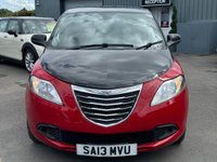 USED 2013 13 CHRYSLER YPSILON 1.2 BLACK AND RED 5d 69 BHP 